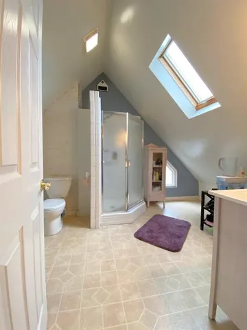 a bathroom with a sink and a toilet