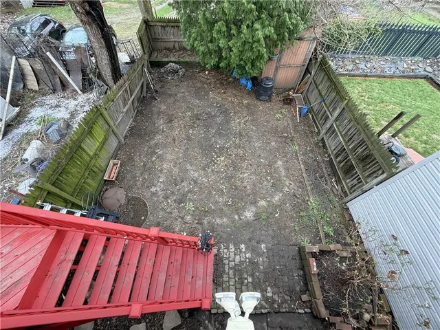 a view of outdoor space with seating area