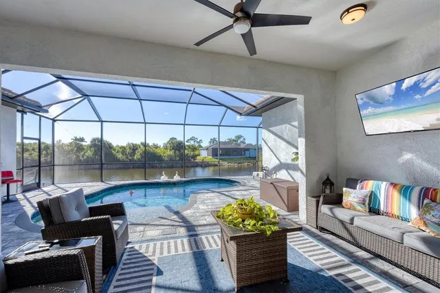 a view of a room with window