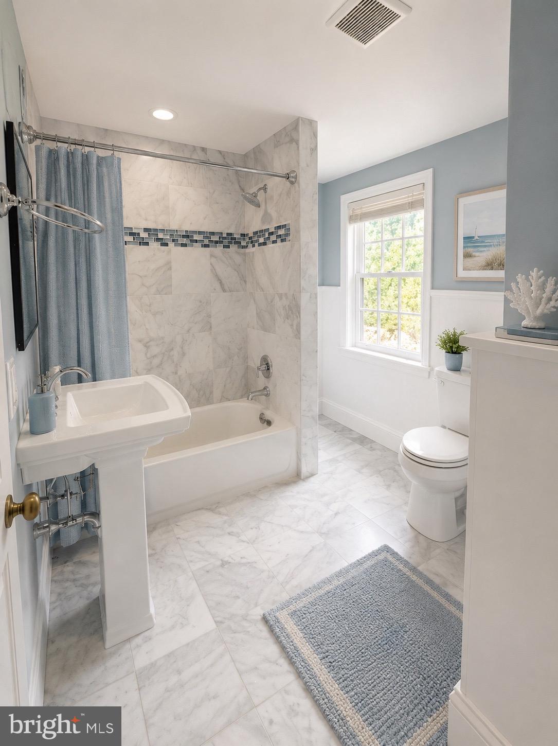 504 Conshohocken State Road Gladwyne, PA 19035 - Photo 9 of 20 a bathroom with a sink a toilet and a bathtub