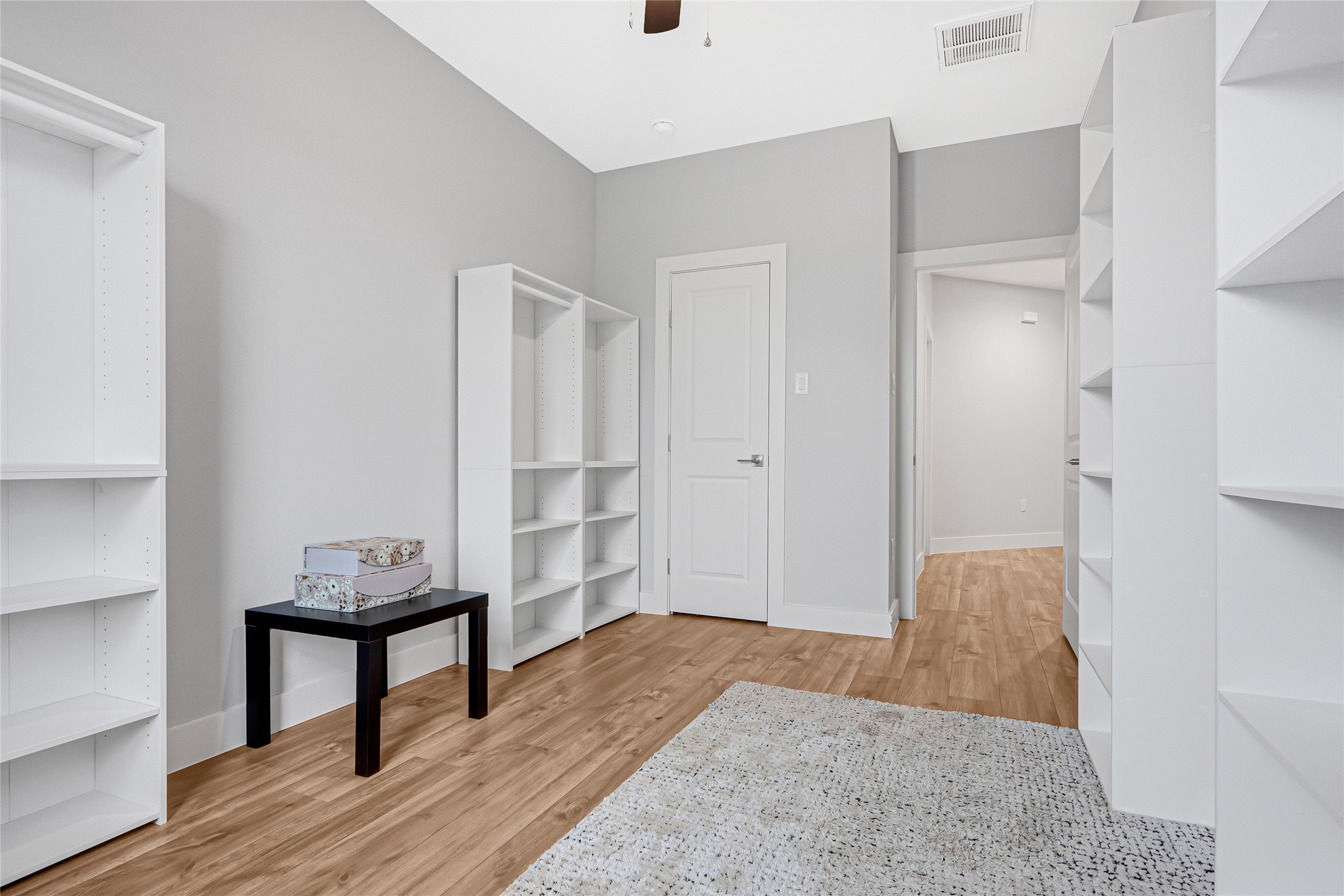 10021 Alfred Lane, Unit A Houston, TX 77041 - Photo 28 of 29 a view of a livingroom with furniture and wooden floor