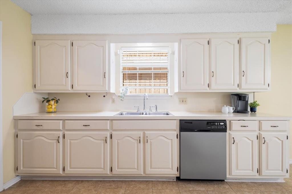 2824 Crestview Avenue Tyler, TX 75701 - Photo 15 of 39 a kitchen with white cabinets and white appliances