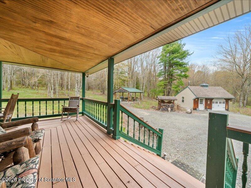 2641 Foran Road Friendsville, PA 18818 - Photo 24 of 38 Covered porch