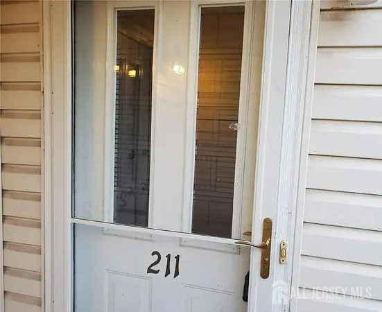 a backyard of a house