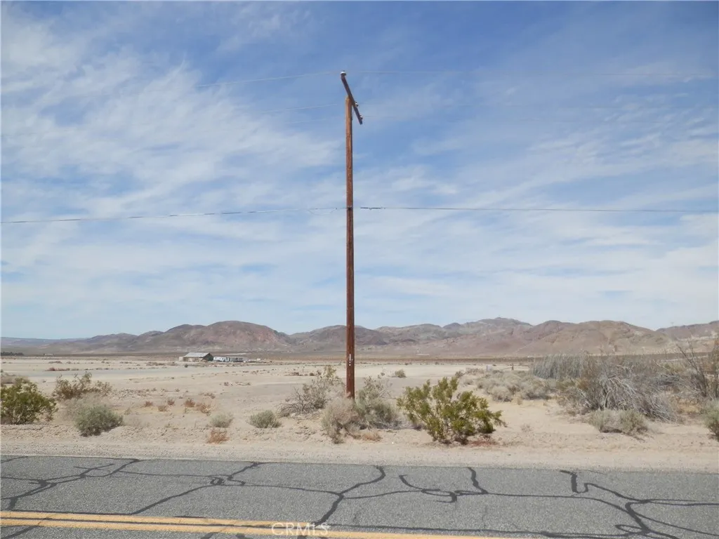 a view of a lake with a mountain