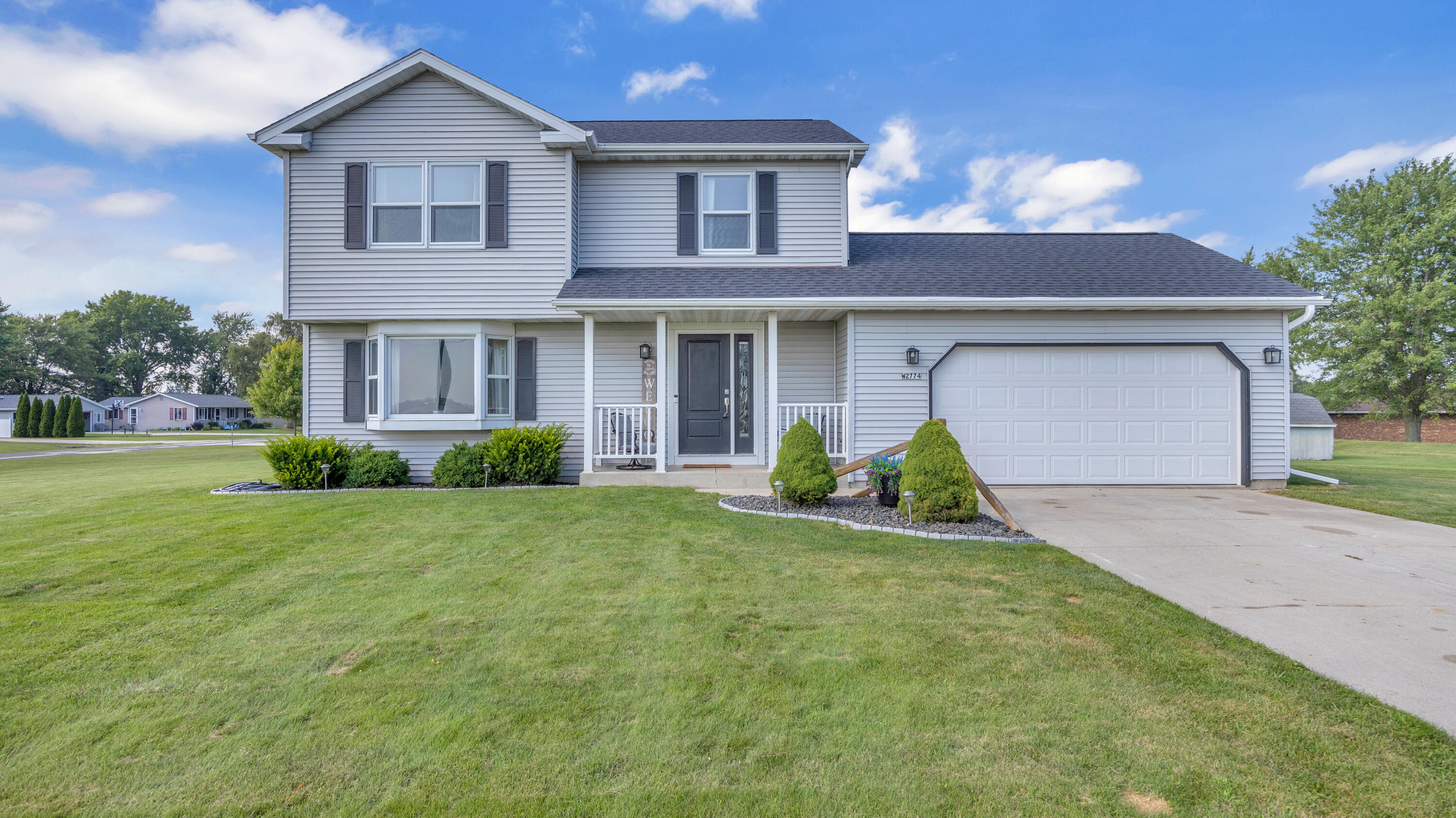 W2774 Wilson Lima Road Lima, WI 53070 - Photo 1 of 1 Front Yard 1-2