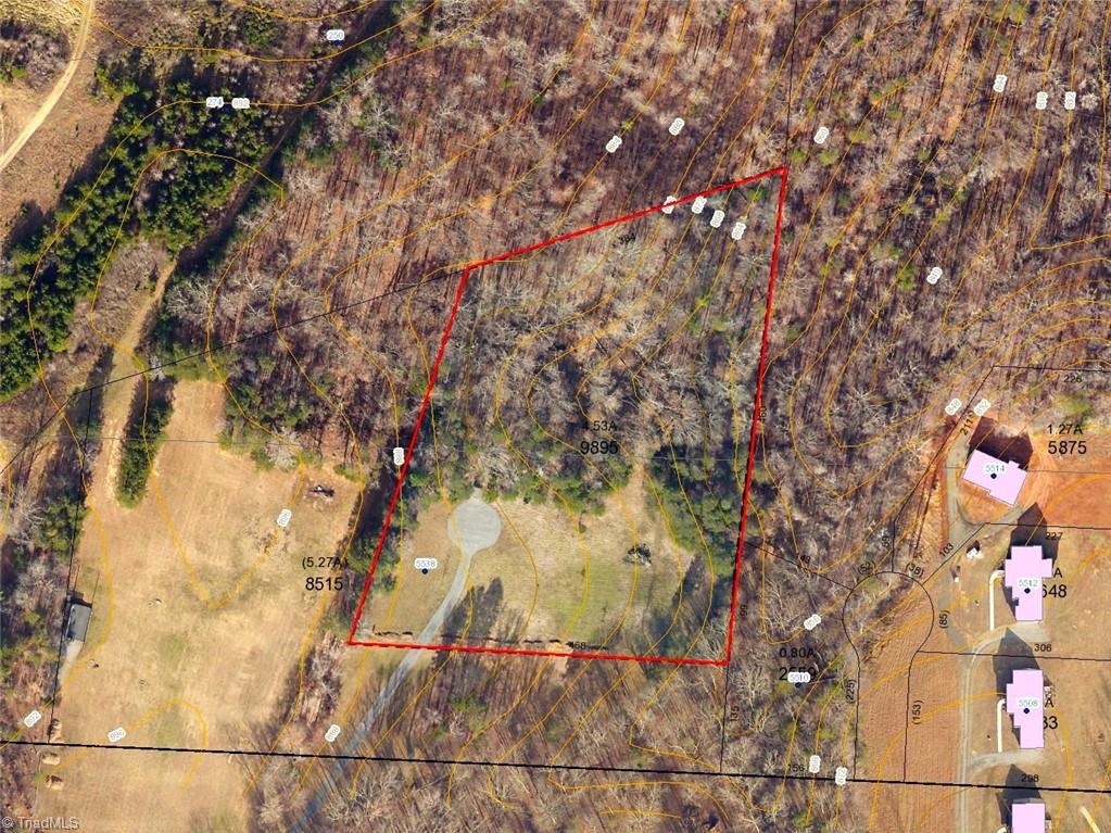 5538 Murphy Road Summerfield, NC 27358 - Photo 2 of 18 Rock Co GIS Map (Aerial with contour lines)