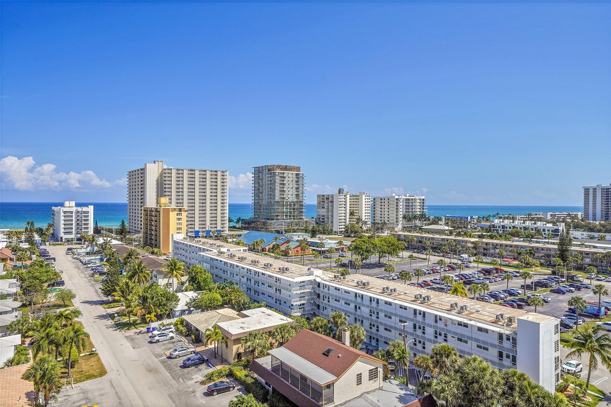 821 North Riverside Drive, Unit PH2 Pompano Beach, FL 33062 - Photo 64 of 95 a city view with tall buildings