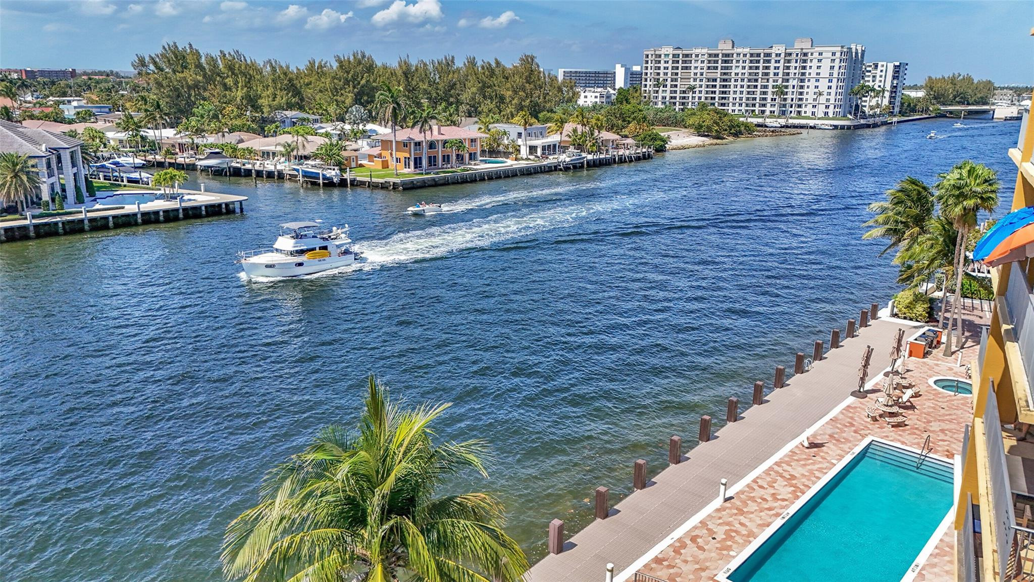 821 North Riverside Drive, Unit PH2 Pompano Beach, FL 33062 - Photo 78 of 95 a view of outdoor space and yard