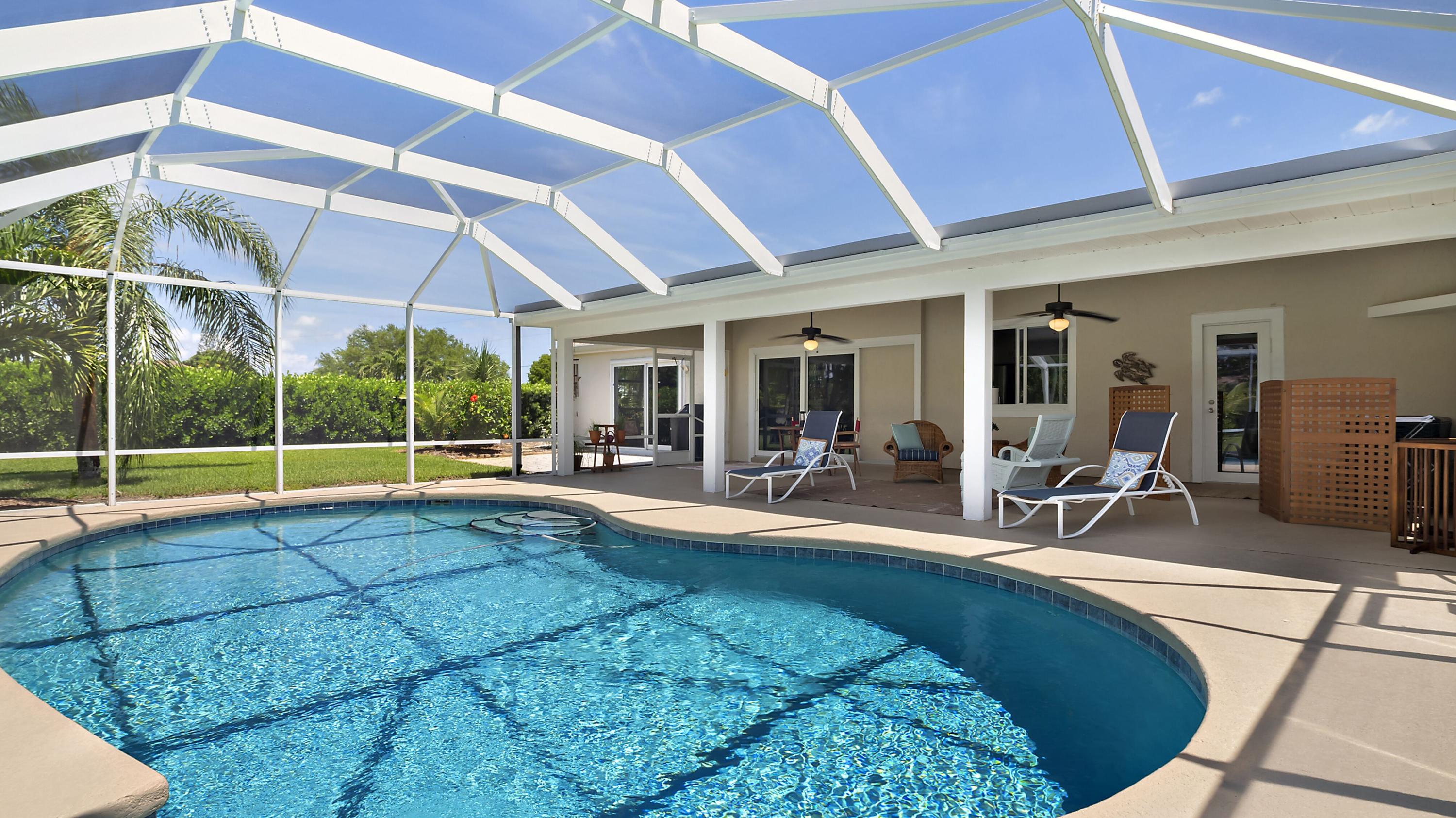 2118 Southeast Pyramid Road Port St. Lucie, FL 34952 - Photo 21 of 30 2118Pool2Patio
