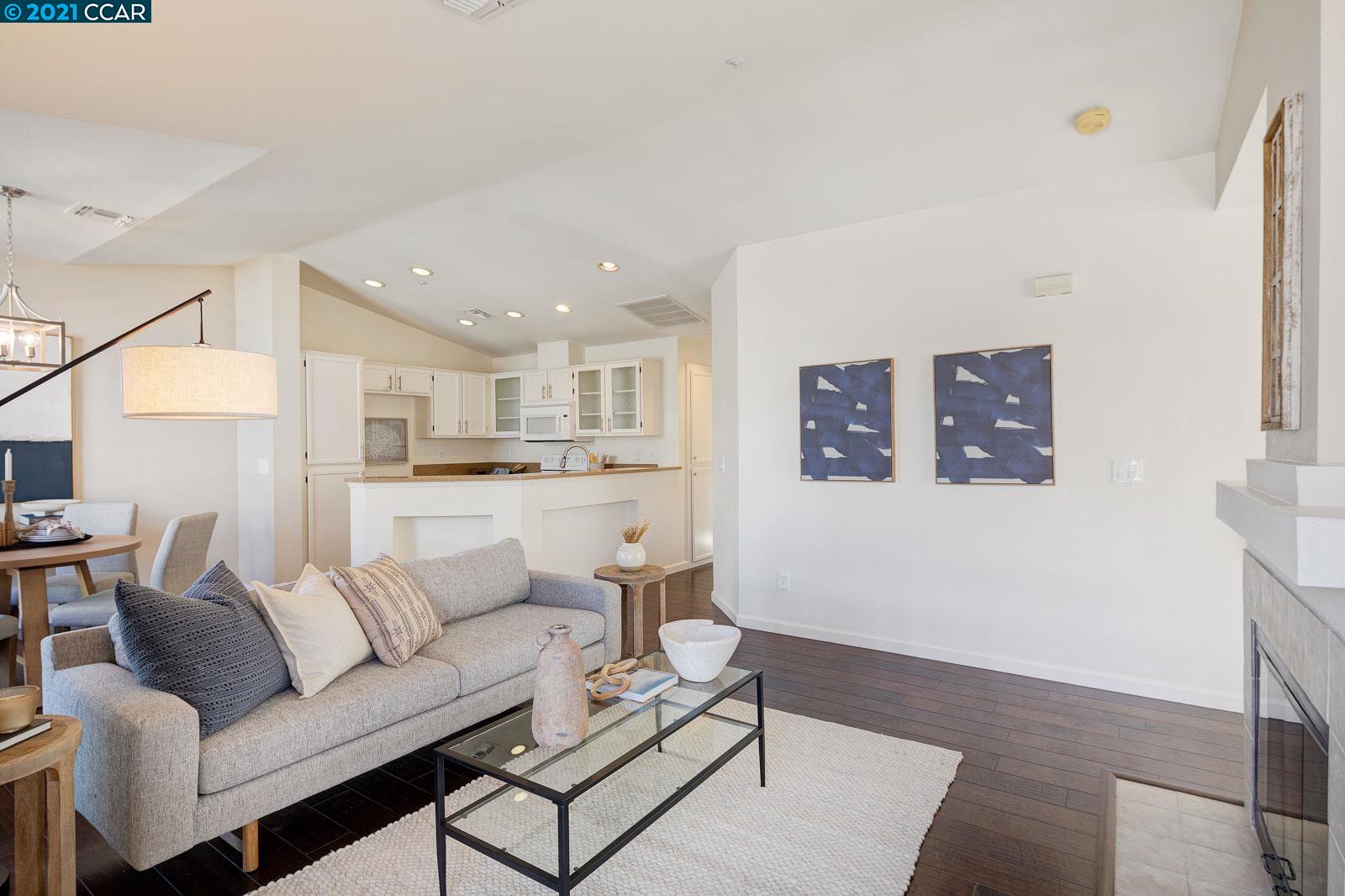 101 Treasure Court San Ramon, CA 94583 - Photo 1 of 1 a living room with furniture and kitchen view
