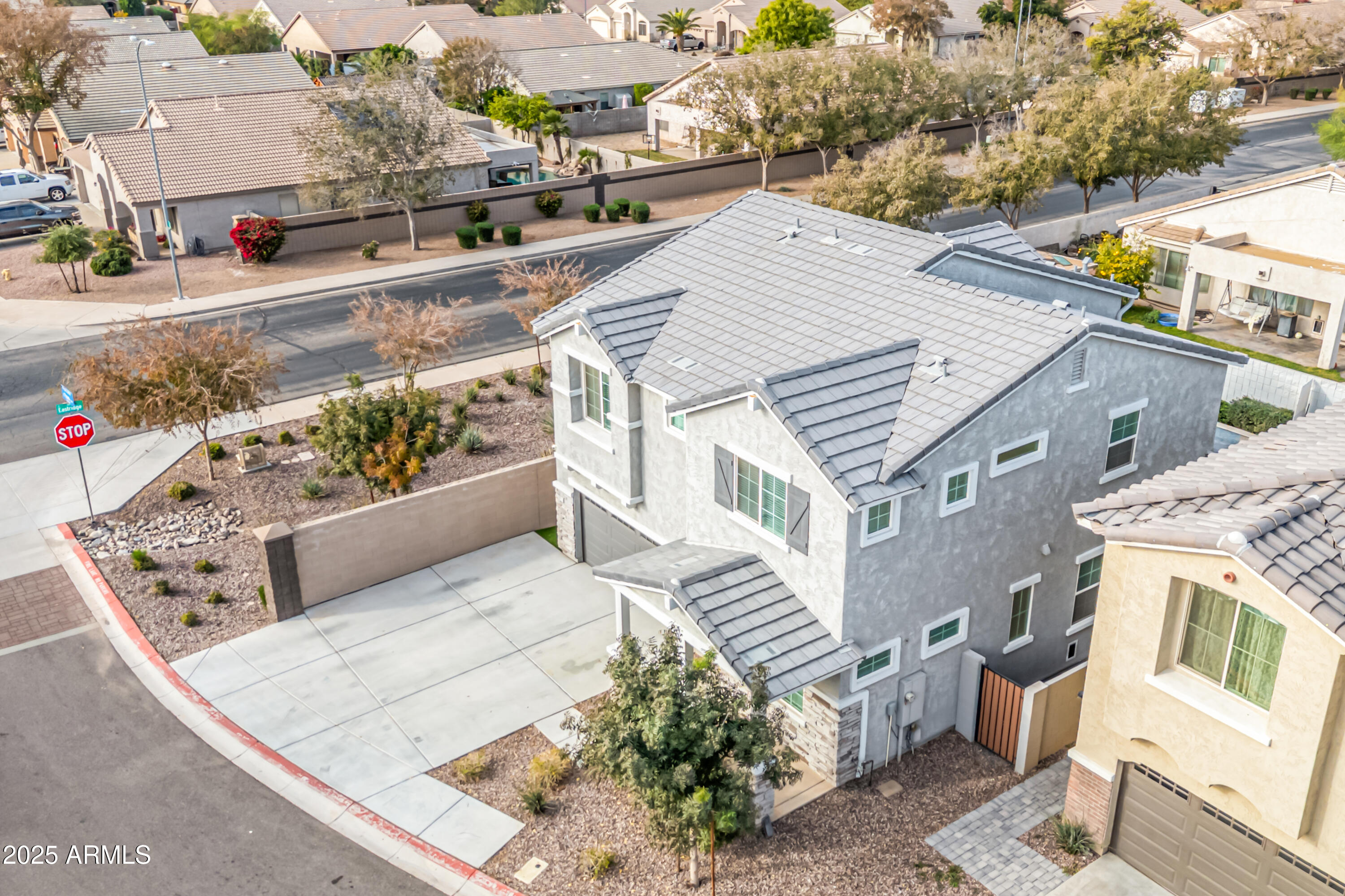 20 East Main Street Mesa, AZ 85201 - Photo 40 of 46 an aerial view of a house with outdoor space