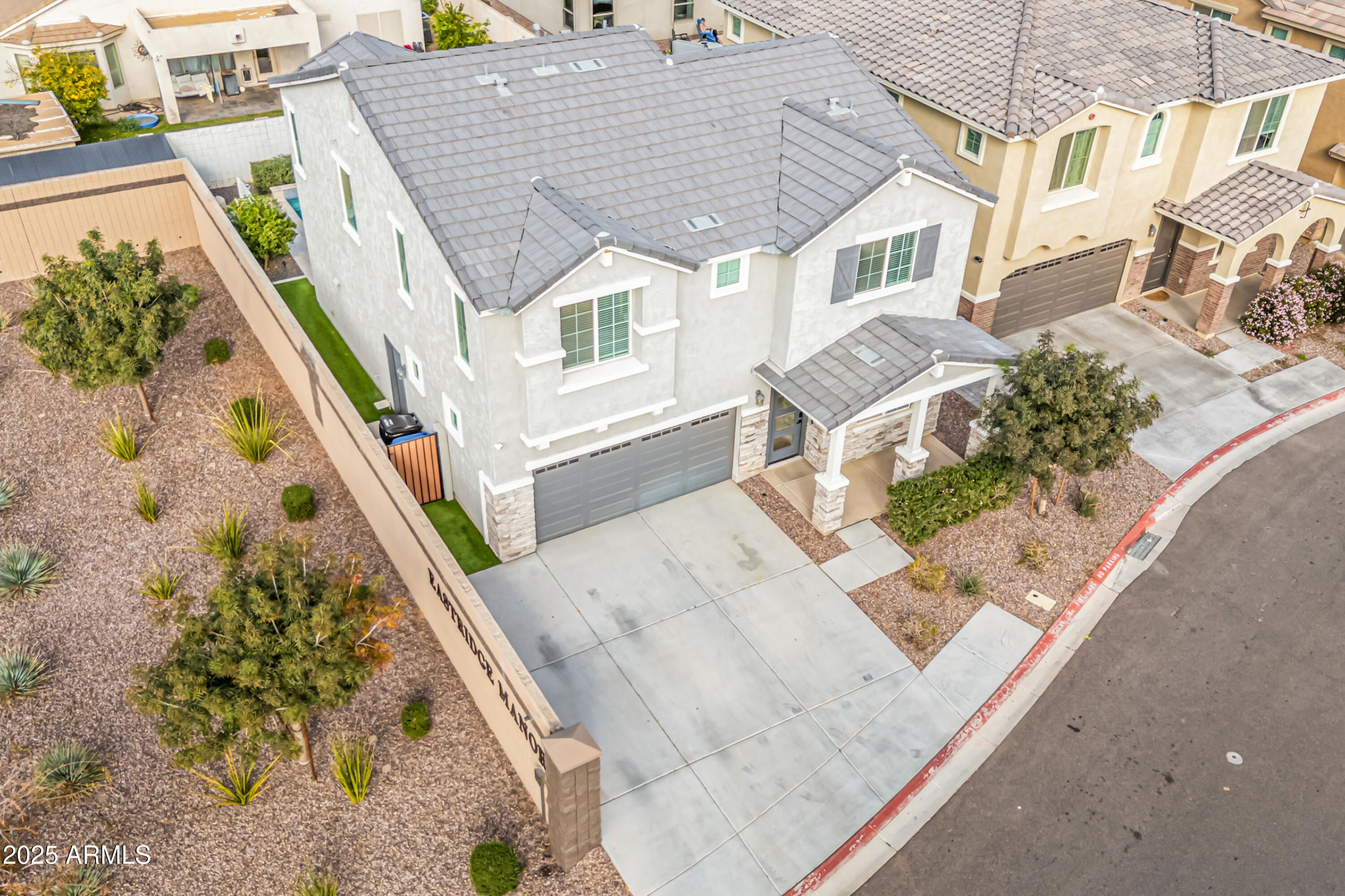20 East Main Street Mesa, AZ 85201 - Photo 41 of 46 an aerial view of a house with a yard