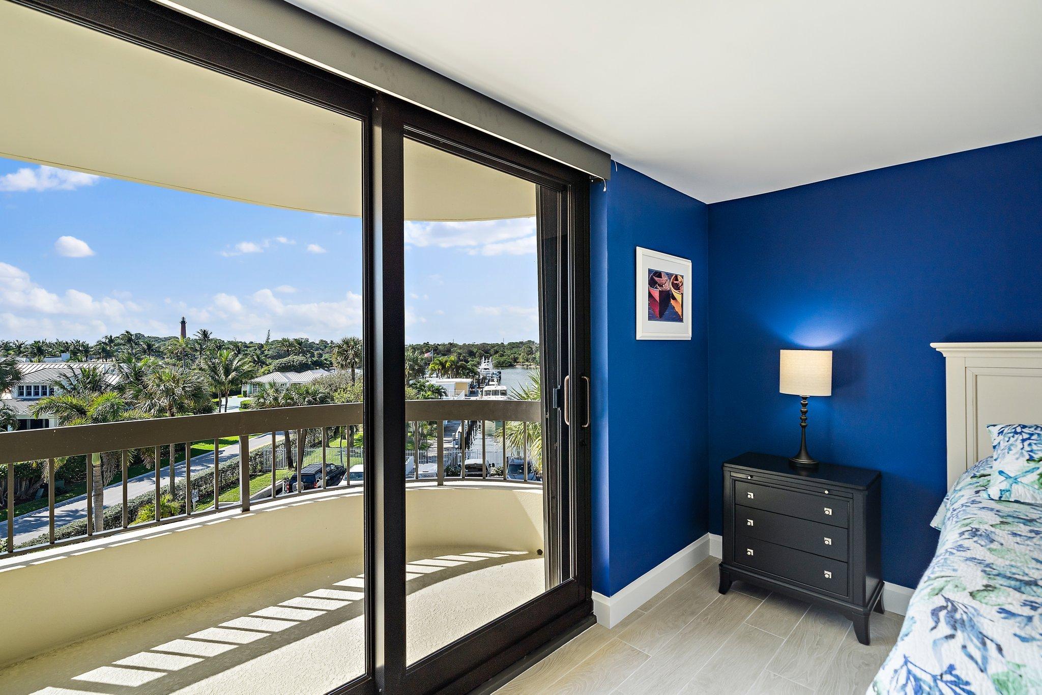 50 South Beach Road, Unit 303 Jupiter, FL 33469 - Photo 47 of 77 3rd BR w/lighthouse view