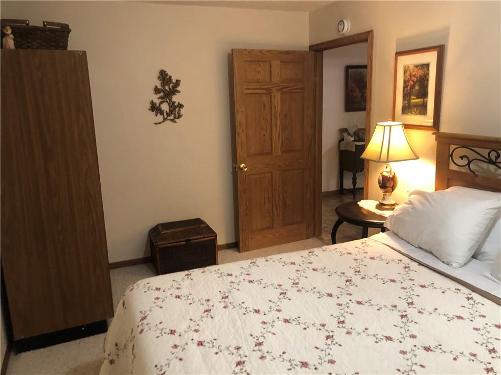 629 River Road Confluence, PA 15424 - Photo 20 of 50 a bedroom with a bed and a closet