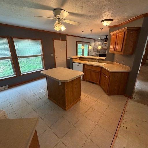 416 Crooks School Road Clinton, PA 15026 - Photo 8 of 27 a kitchen with stainless steel appliances a sink a counter top space cabinets and a window