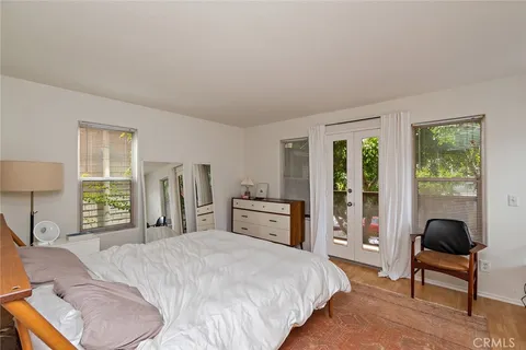 a room with furniture and a window