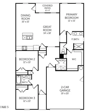 $326,315 | 166 Shiloh Woods Circle, Smithfield, NC 27577