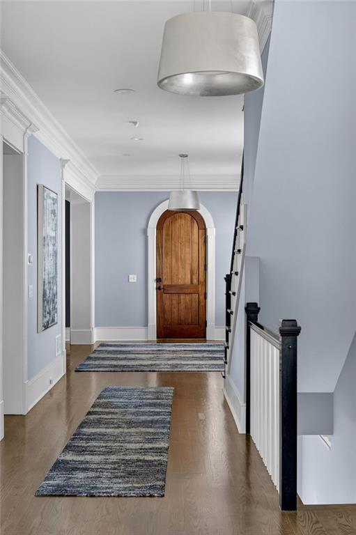 1326 Lanier Boulevard Northeast Atlanta, GA 30306 - Photo 18 of 84 a view of entryway with wooden floor