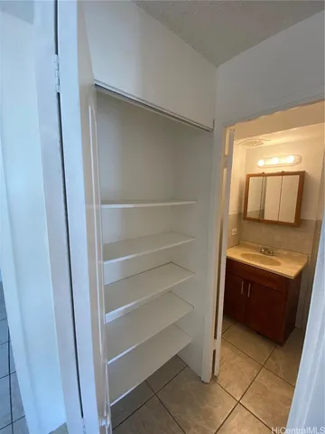 a view of a storage & utility room in a room