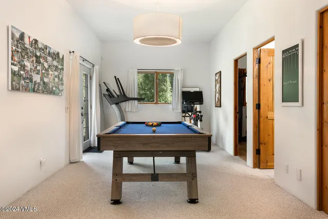 a room with furniture and a window