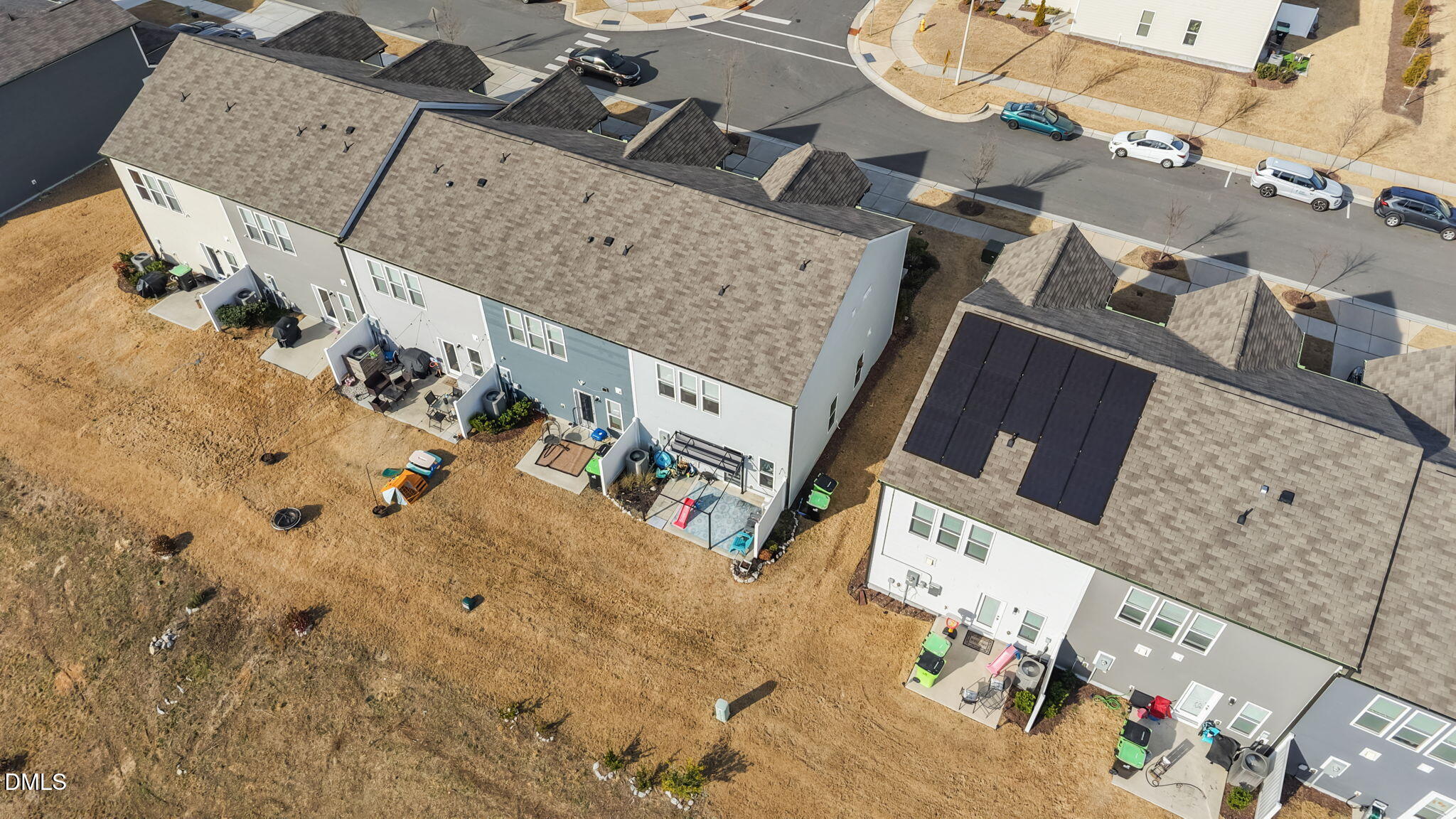 1572 Rhodes Pond Street Wendell, NC 27591 - Photo 39 of 42 an aerial view of a house with a yard