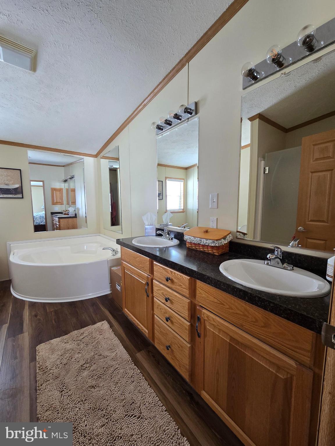 118 Lisa Circle York, PA 17406 - Photo 9 of 12 a bathroom with double vanity sink and a mirror