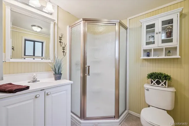 a view of a backyard with sitting area