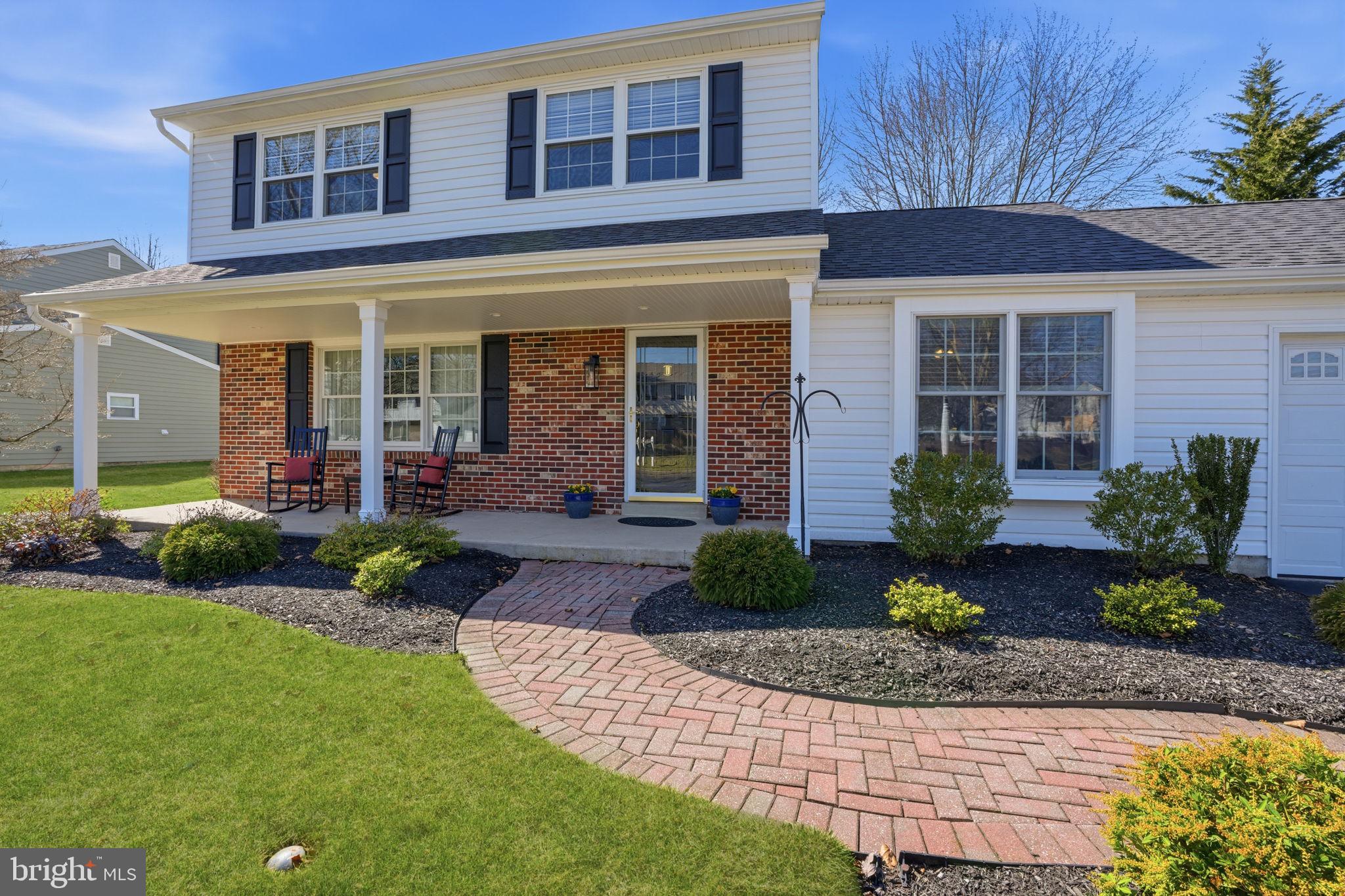283 Greenview Road Yardley, PA 19067 - Photo 3 of 39 Paver Walkway