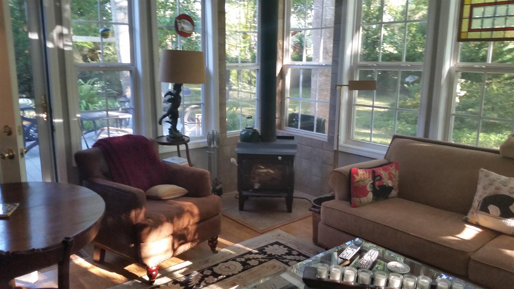 7816 Chester Road Fairview, TN 37062 - Photo 26 of 26 a outdoor living space with furniture and a fireplace