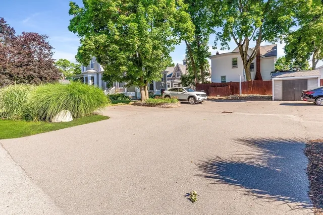 a view of a house with a patio