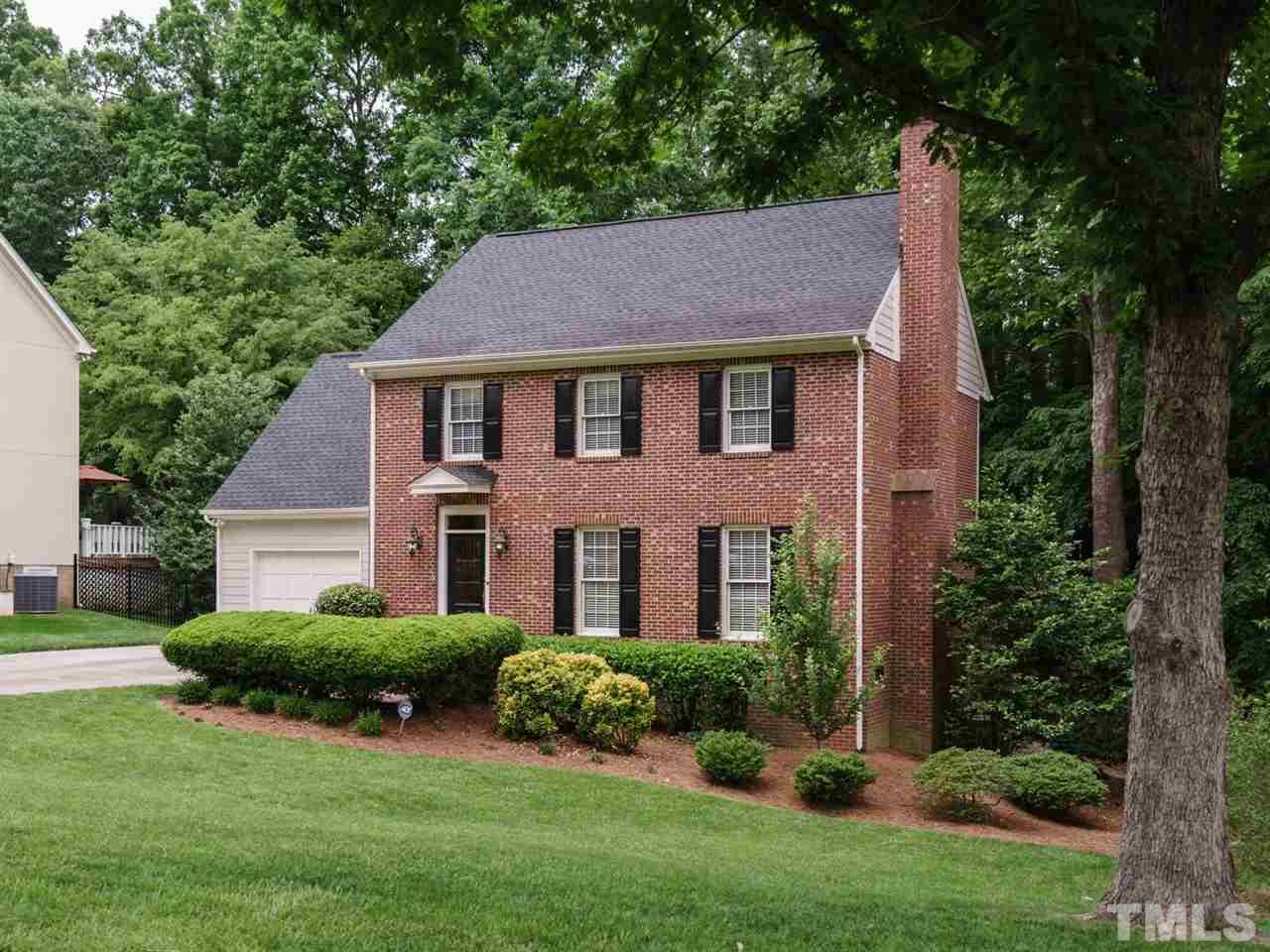 a aerial view of a house