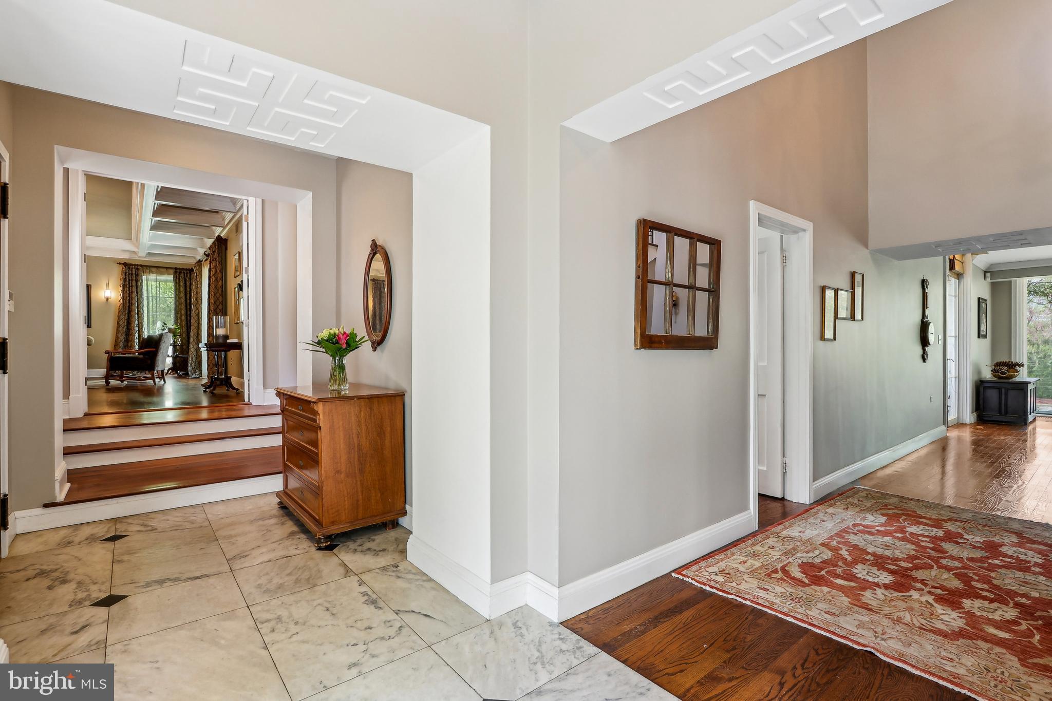 33 Rosedale Road Princeton, NJ 08540 - Photo 24 of 75 Hall view into living room and to family room
