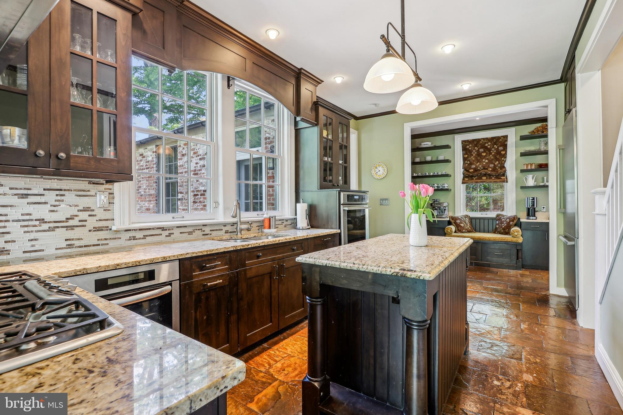 33 Rosedale Road Princeton, NJ 08540 - Photo 36 of 75 a kitchen with stainless steel appliances granite countertop a stove and a sink