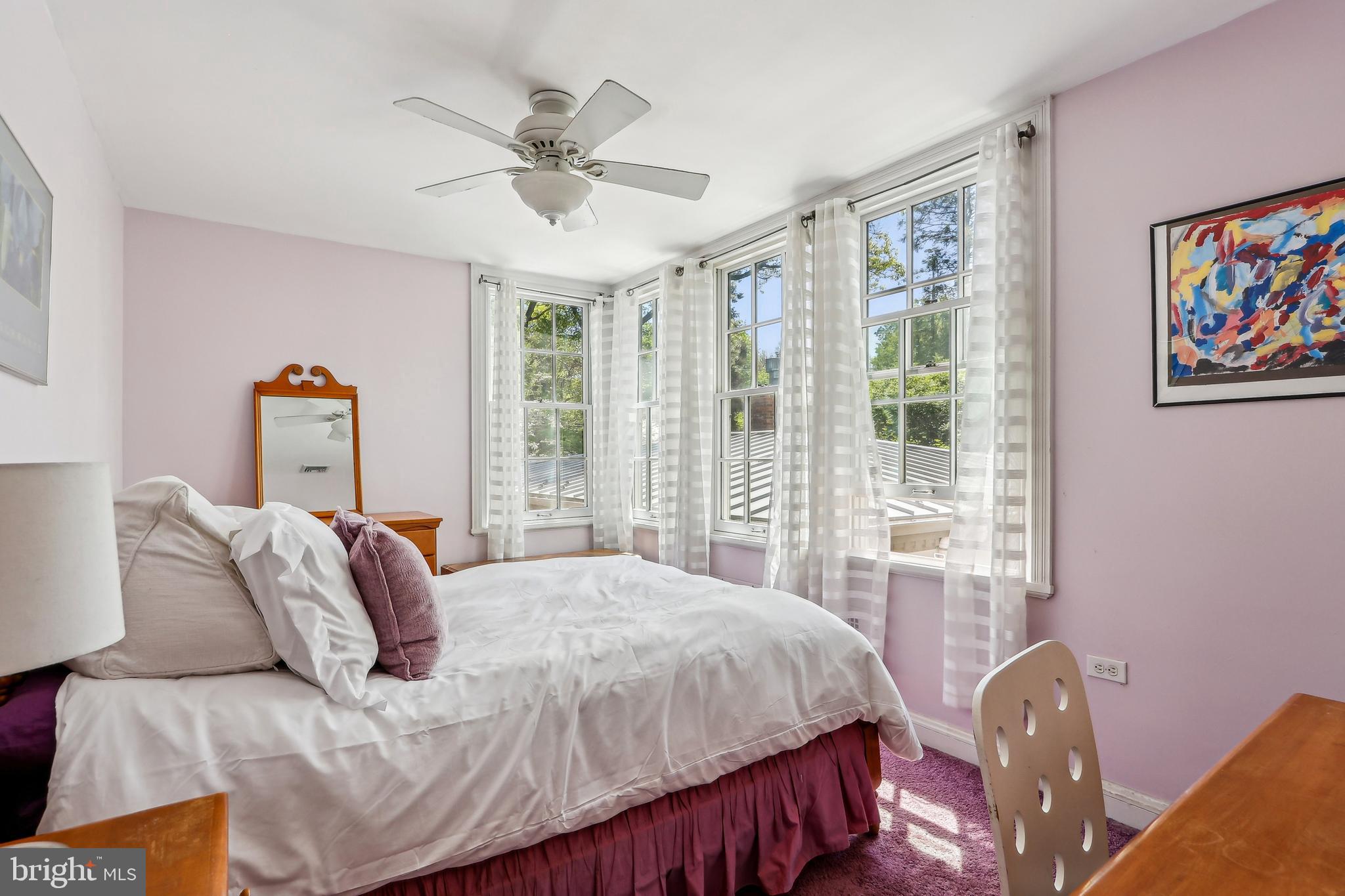 33 Rosedale Road Princeton, NJ 08540 - Photo 42 of 75 a bedroom with a bed and a chandelier