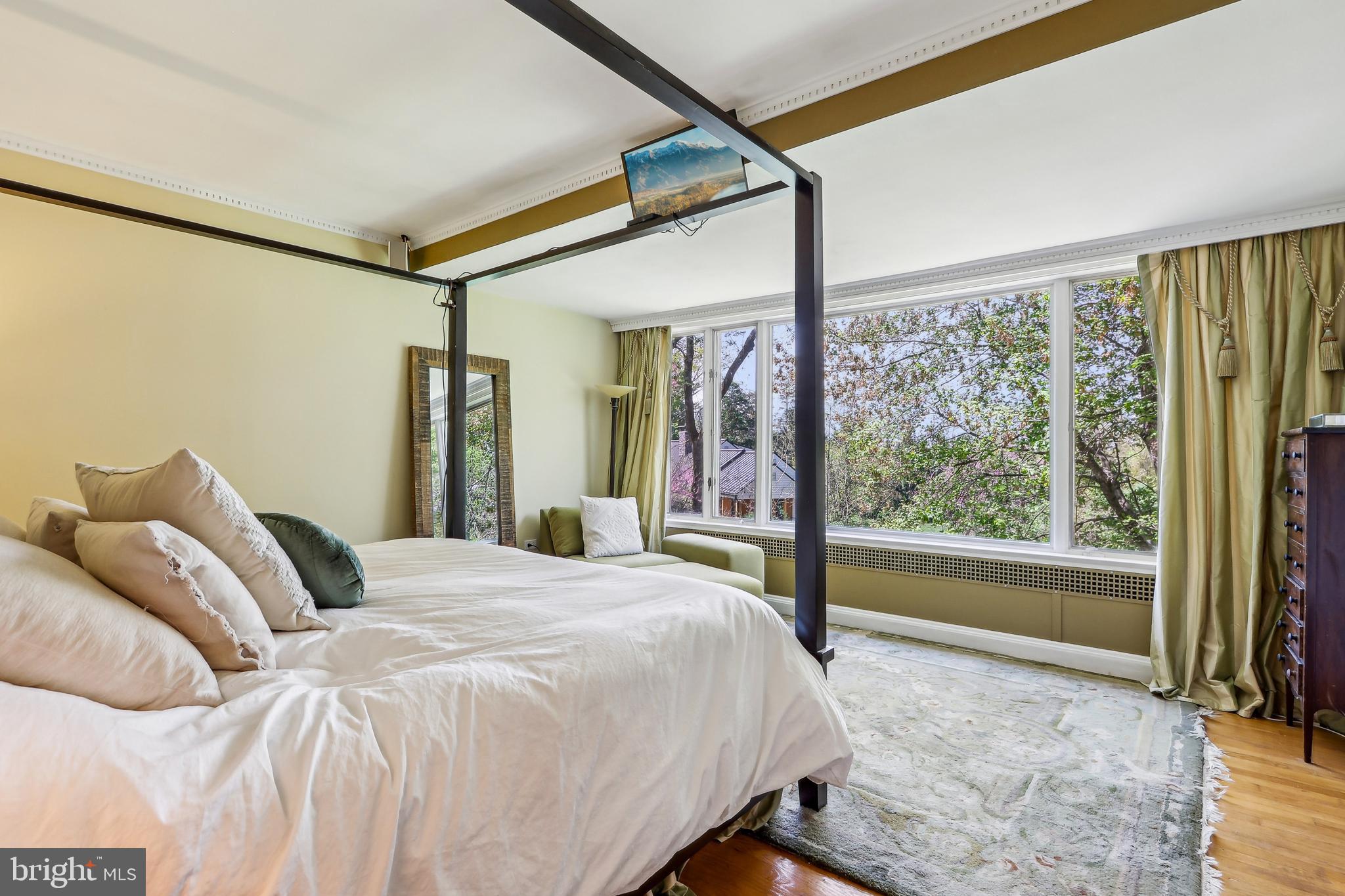 33 Rosedale Road Princeton, NJ 08540 - Photo 48 of 75 a bedroom with a bed and a large window with outer view