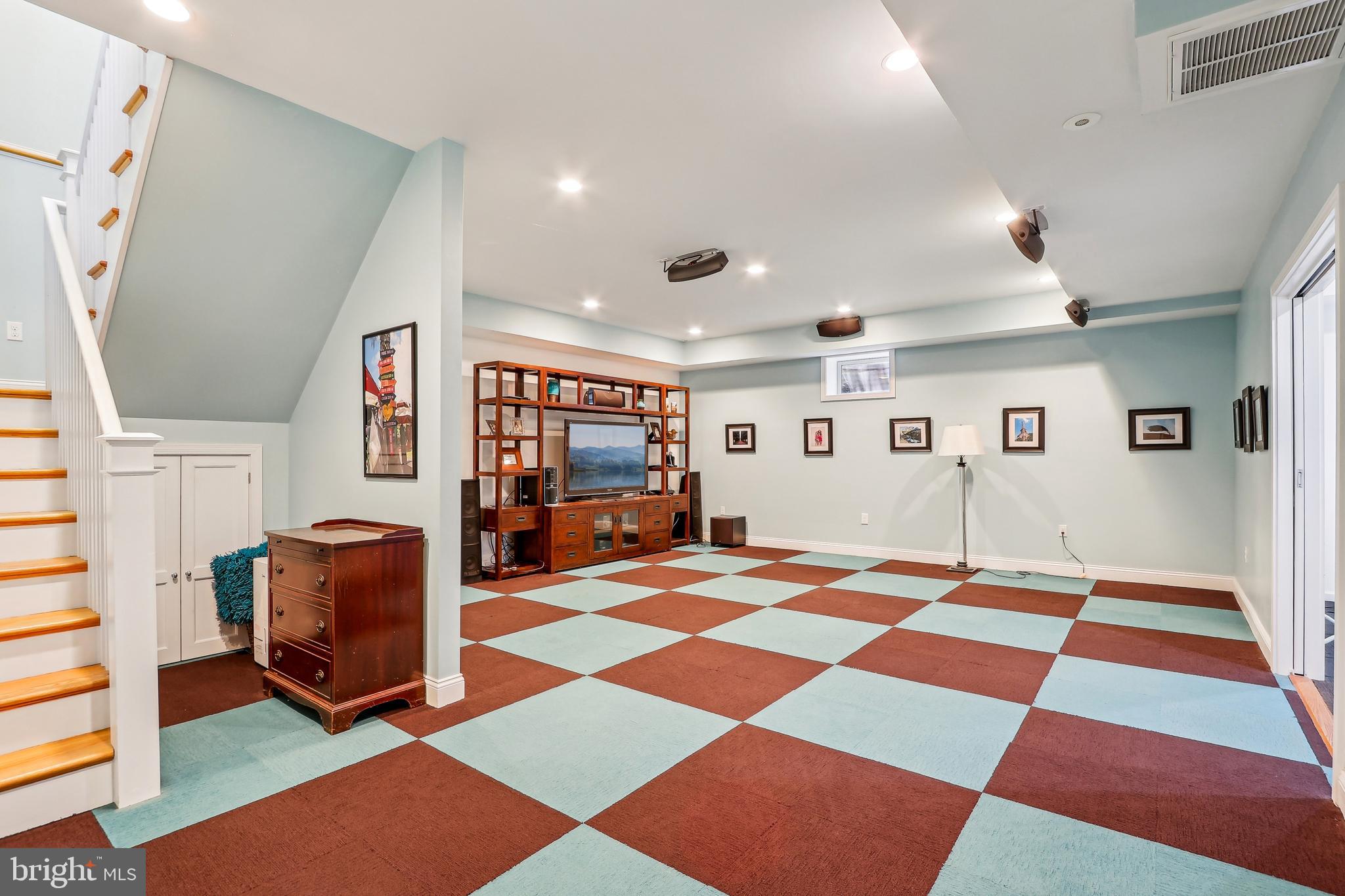 33 Rosedale Road Princeton, NJ 08540 - Photo 53 of 75 Finished basement with turned staircase