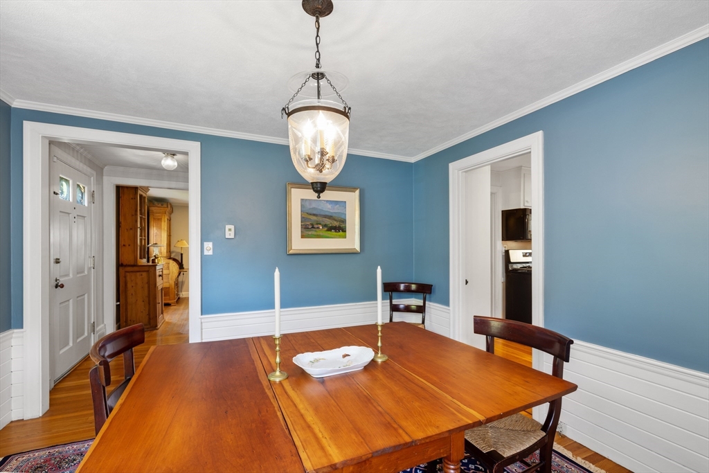 4 Longfellow Road Lexington, MA 02420 - Photo 14 of 37 a view of a dining room with furniture
