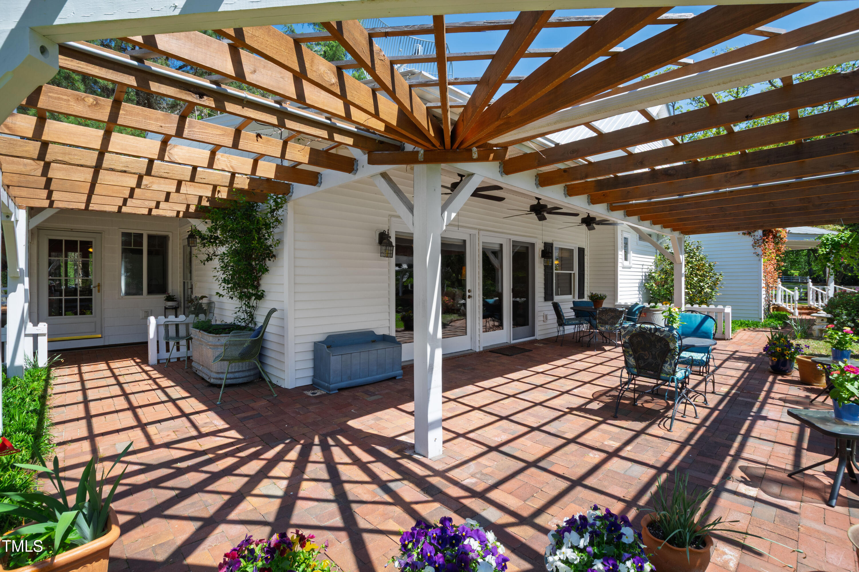 2451 Brick Mill Road Erwin, NC 28339 - Photo 37 of 101 Peacefulness Under The Pergola