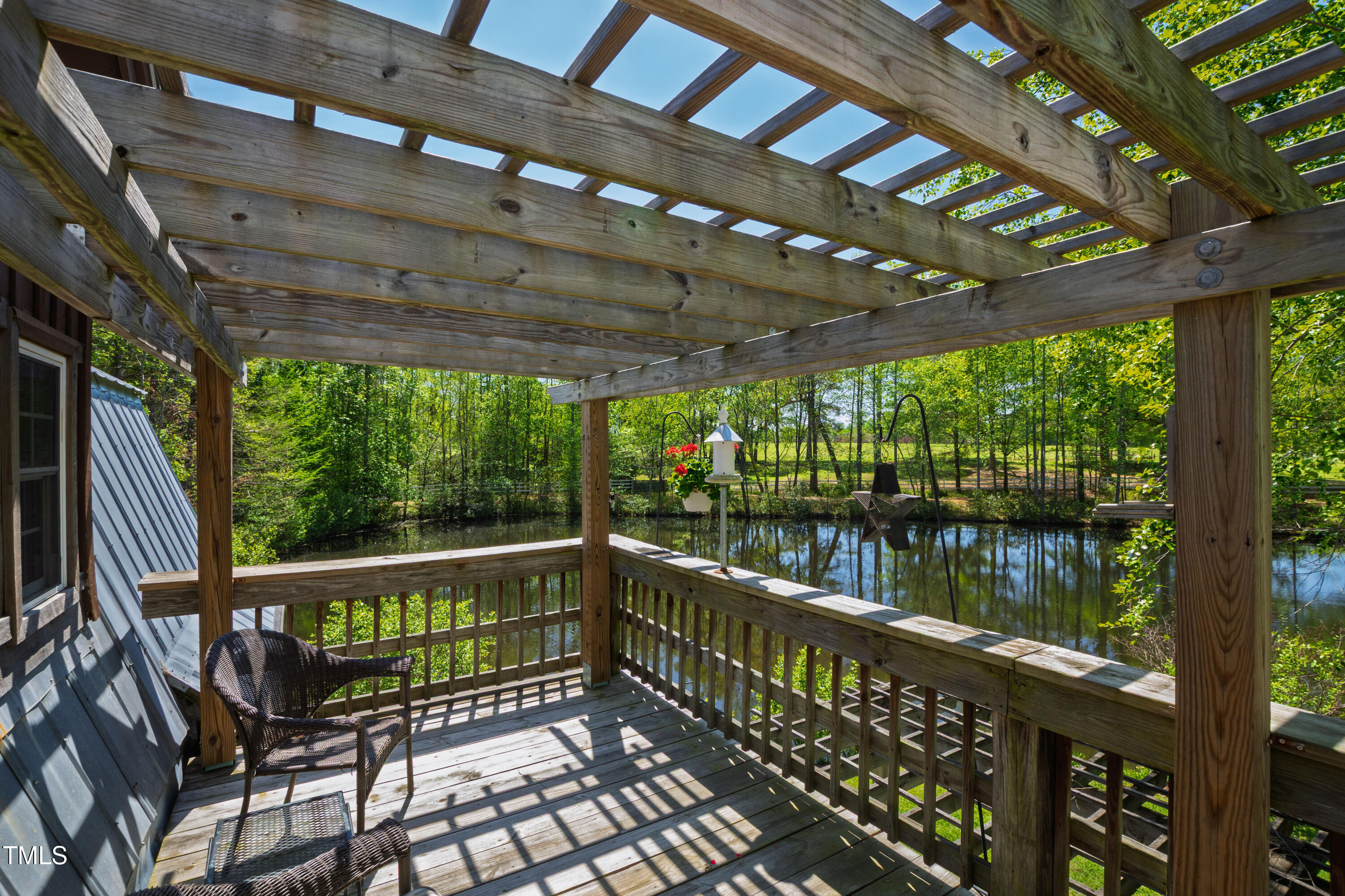2451 Brick Mill Road Erwin, NC 28339 - Photo 53 of 101 a view of a two chair in the balcony