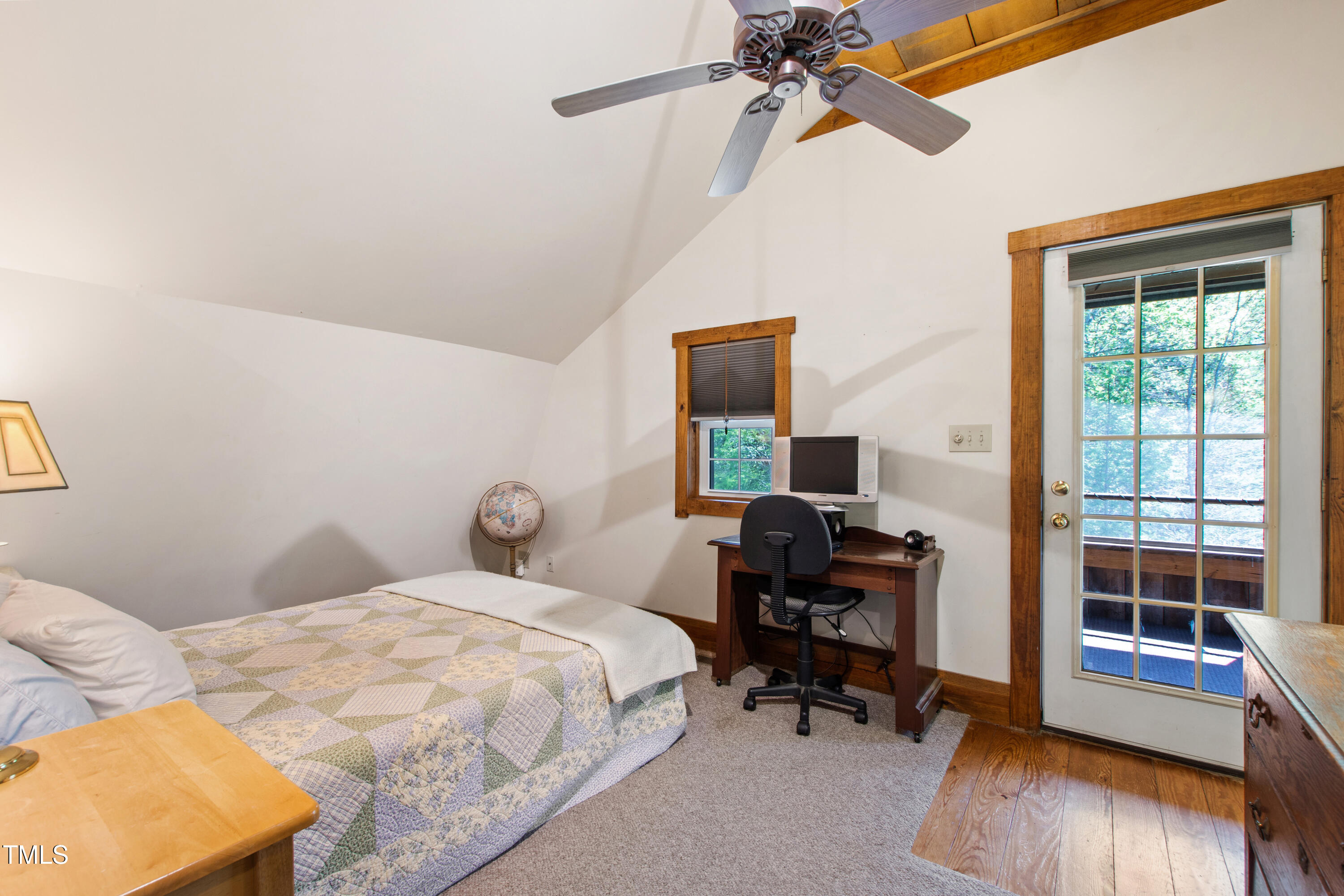 2451 Brick Mill Road Erwin, NC 28339 - Photo 58 of 101 a bedroom with a bed and a desk
