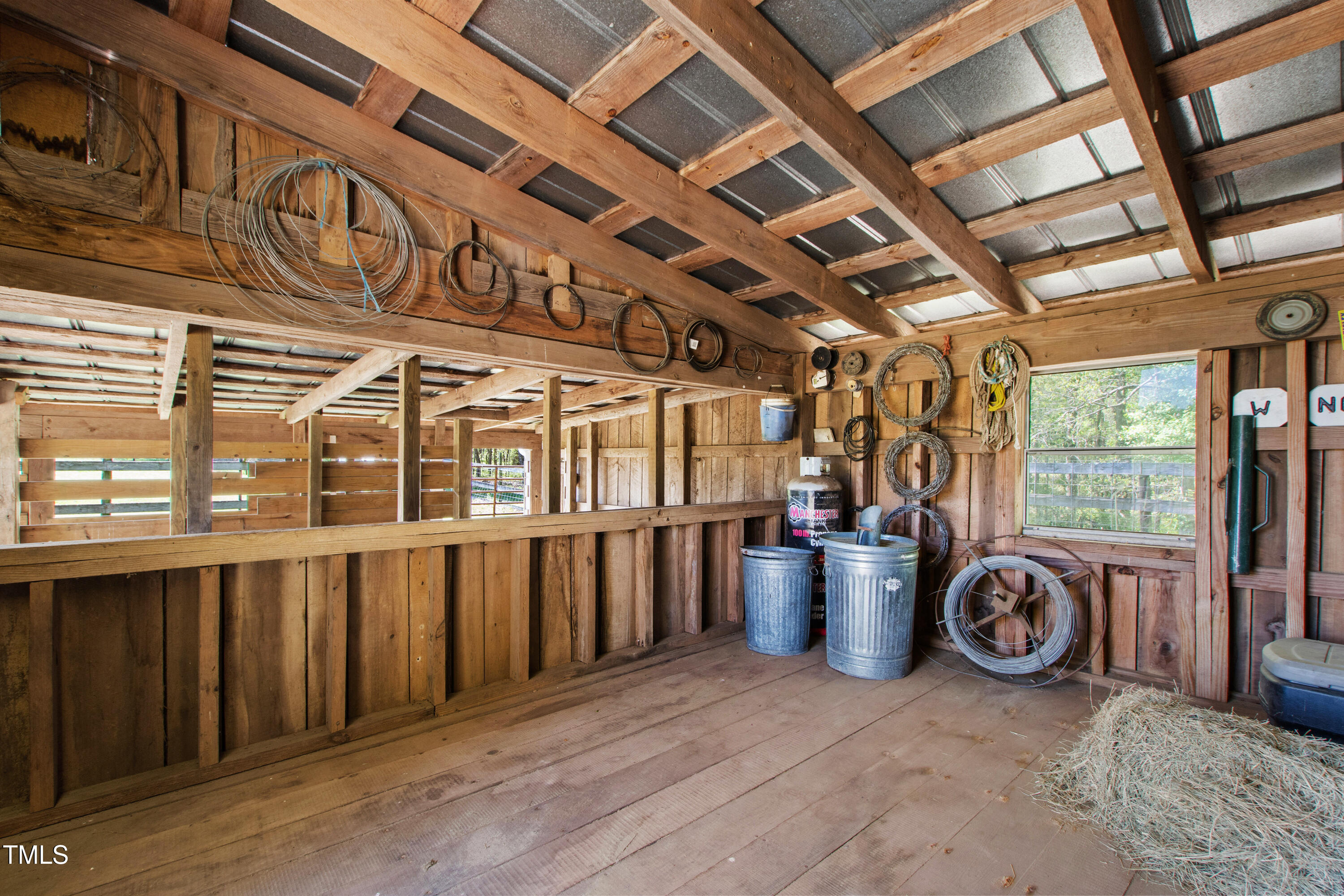 2451 Brick Mill Road Erwin, NC 28339 - Photo 79 of 101 Livestock Barn Interior