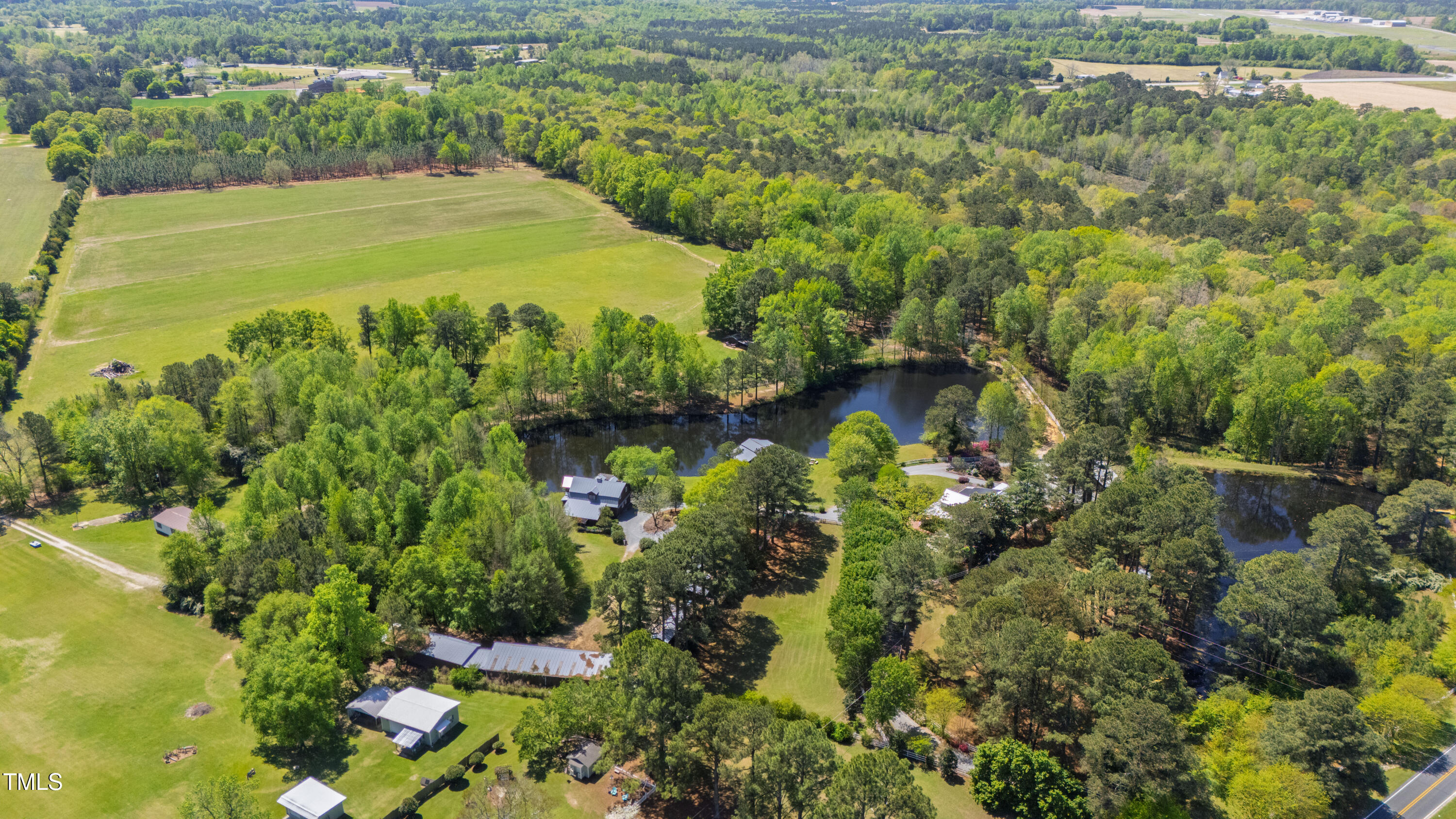2451 Brick Mill Road Erwin, NC 28339 - Photo 95 of 101 Drone Property View