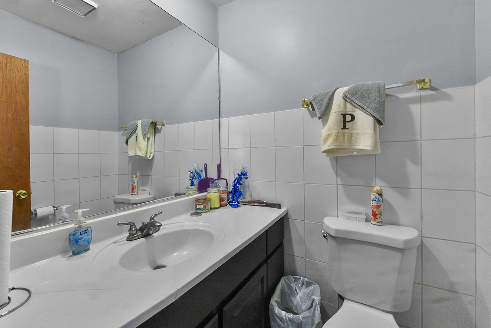 12746 South Kenneth Avenue, Unit 2F Alsip, IL 60803 - Photo 14 of 14 a bathroom with a sink vanity and toilet