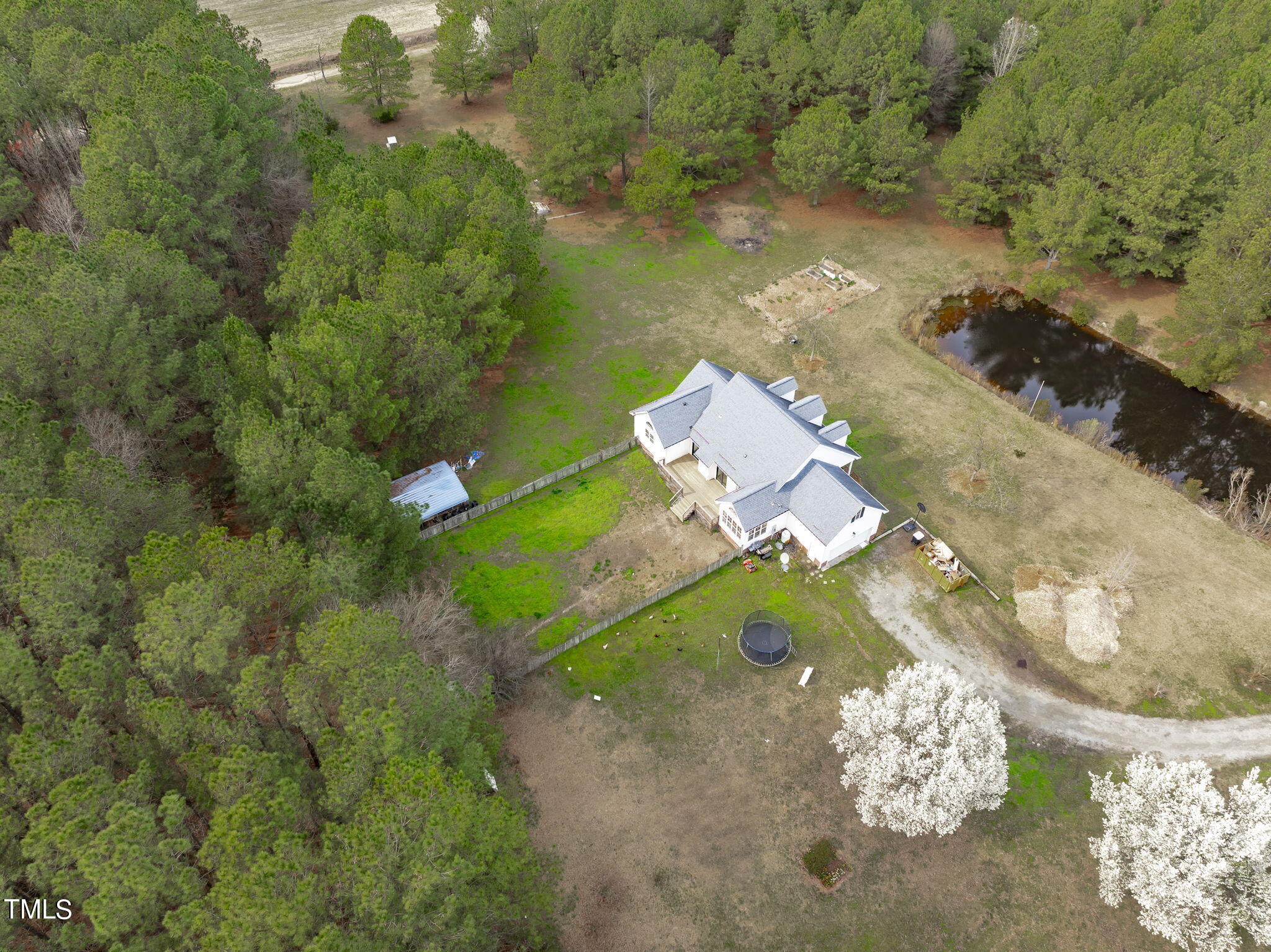 1380 Hatcher Road Selma, NC 27576 - Photo 51 of 54 Aerial (9 of 13)