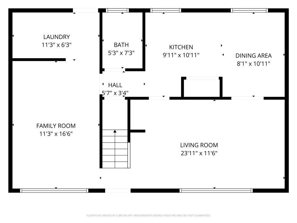 40 Woods Road Springboro, OH 45066 - Photo 57 of 57 This floor plan details the spacious layout, showcasing distinct living areas and essential amenities.