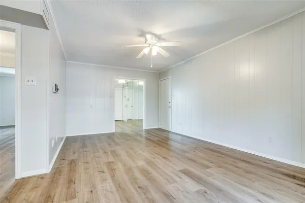 wooden floor in an empty room