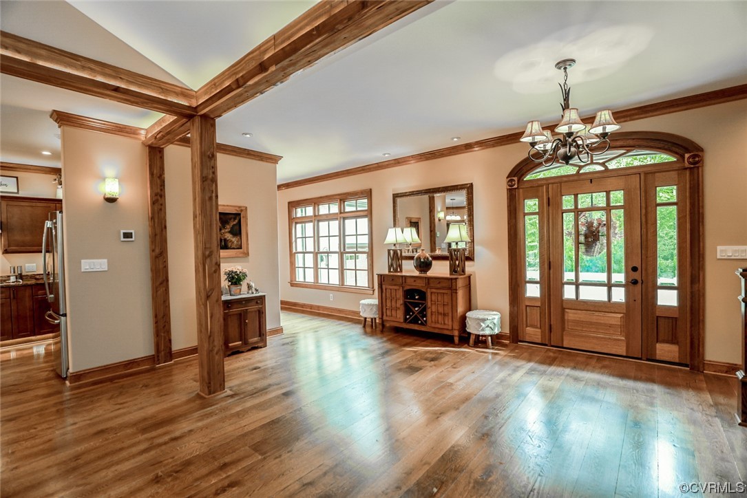 14440 Yankeetown Road Ashland, VA 23005 - Photo 14 of 50 a view of a livingroom with a furniture wooden floor and windows