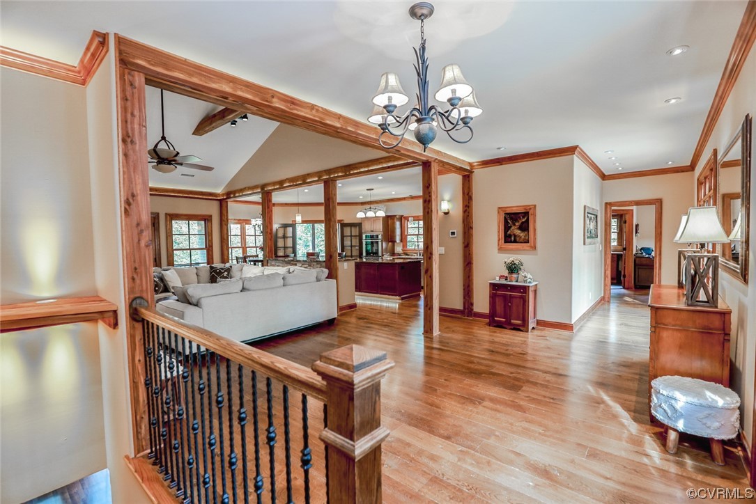 14440 Yankeetown Road Ashland, VA 23005 - Photo 17 of 50 a view of a livingroom with furniture wooden floor and chandelier