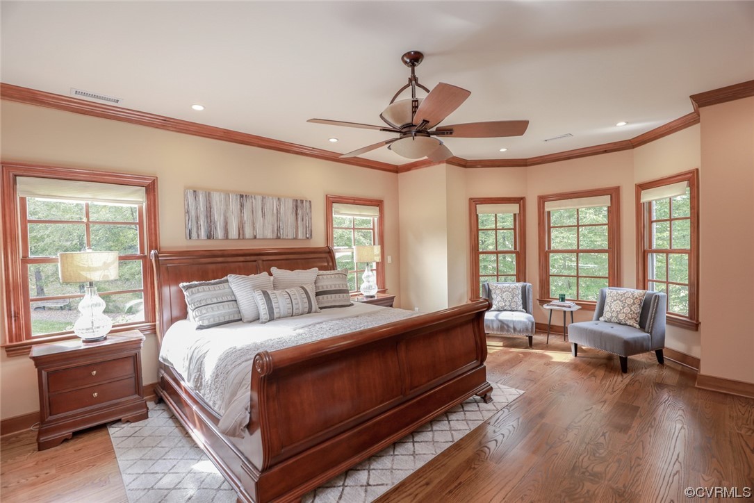 14440 Yankeetown Road Ashland, VA 23005 - Photo 29 of 50 a bedroom with a large bed and a couch